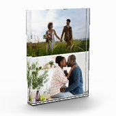 Eenvoudige 2 fotocollage fotoblokken (Links)