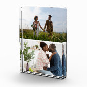 Eenvoudige 2 fotocollage fotoblokken (Rechts)