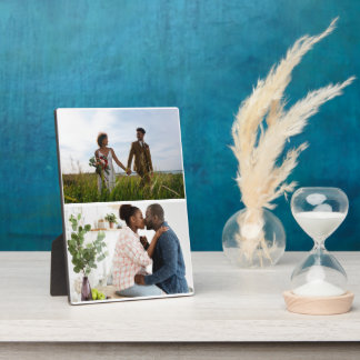 Eenvoudige 2 fotocollage fotoplaat