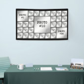 Eenvoudige 31 Sjabloon voor fotocollage - Aangepas Spandoek (Beurs)