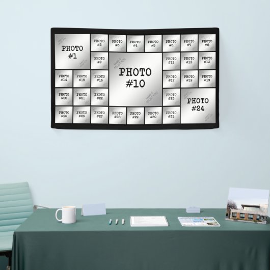 Eenvoudige 31 Sjabloon voor fotocollage - Aangepas Spandoek (Beurs)