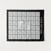 Eenvoudige 37 Aangepaste foto-Collage achtergrond Wandkleed (Voorkant (horizontaal))