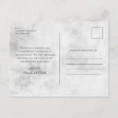 Eenvoudige 3 foto Liefde en Bedankt Baby Dank u Briefkaart (Achterkant)