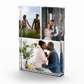 Eenvoudige 3 fotocollage fotoblokken (Rechts)