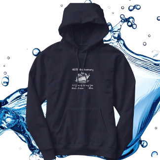 Eenvoudige 40e verjaardag cruise Alaska personalis Hoodie