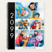 Eenvoudige 4 Photo Collage Gepersonaliseerde Plann Planner (Voorkant)