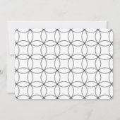 Eenvoudige 50 en Fabulous Foto Verjaardagsfeestje Kaart (Achterkant)