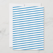 Eenvoudige 60e verjaardagsuitnodiging Confetti Kaart (Achterkant)