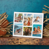 Eenvoudige 6 fotocollage fotoplaat (Zijkant)