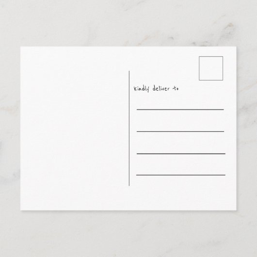 Eenvoudige 6 Insta Fotocollage Vrolijk Kerstfeest Briefkaart (Achterkant)