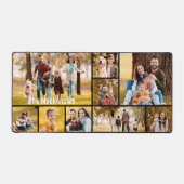 Eenvoudige 9 Aangepaste kleurenfoto's op maat Bureaumat (Voorkant)