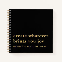 Eenvoudige, aangepaste 2 Motivatie prijsopgave Gol Notitieboek