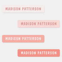 Eenvoudige aangepaste, aangepaste, aangepaste, per