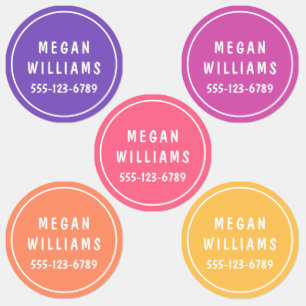 Eenvoudige aangepaste, aangepaste, aangepaste, per labels