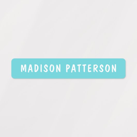 Eenvoudige aangepaste, aangepaste, aangepaste, per labels (Design 1)