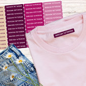 Eenvoudige aangepaste, aangepaste, aangepaste, per labels