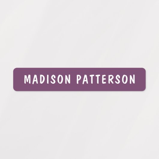 Eenvoudige aangepaste, aangepaste, aangepaste, per labels (Design 1)