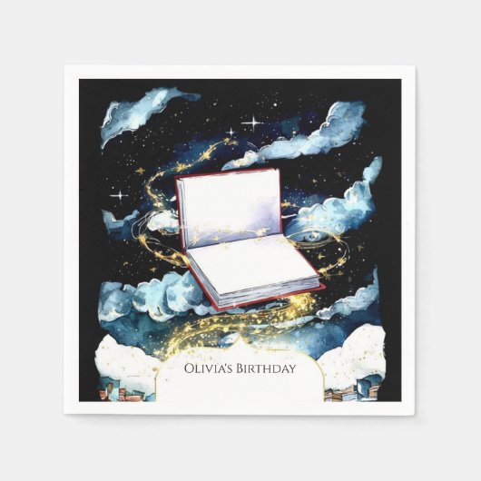 Eenvoudige aangepaste bibliotheek verhalenboek Ver Servet (Voorkant)