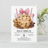 Eenvoudige aangepaste Bohemian Cookies Verjaardag Kaart (Staand voorkant)