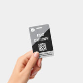 Eenvoudige aangepaste evenementen personeel bemann badge (Handheld)