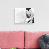 Eenvoudige aangepaste familie foto canvas afdrukke afdruk (Insitu (Woonkamer))