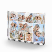 Eenvoudige Aangepaste Familie Fotocollage Fotoblokken (Rechts)
