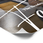 Eenvoudige aangepaste familiefoto foto afdruk (Hoek)