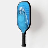 Eenvoudige aangepaste foto pickleball paddle (Links)