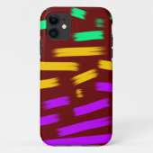 eenvoudige aangepaste gele waterverf voegt logo mi Case-Mate iPhone case (Achterkant)