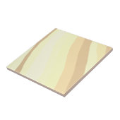 eenvoudige aangepaste gele waterverf voegt logo mi tegeltje (Zijkant)