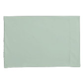 Eenvoudige aangepaste groene achtergrond kussensloop (Voorkant-Rechts)