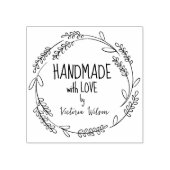 Eenvoudige aangepaste handleiding met liefde, fili rubberstempel (Afrduk)