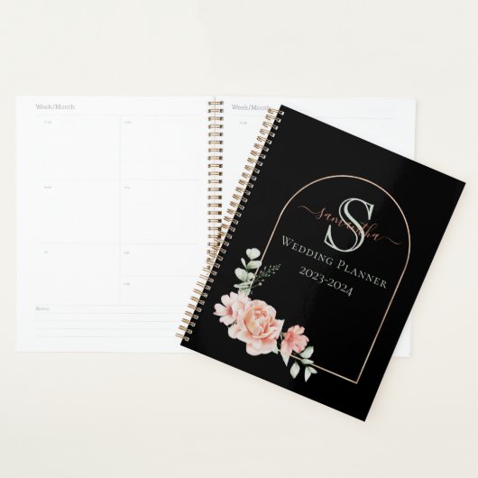 Eenvoudige, aangepaste huwelijkstanner planner (Display)