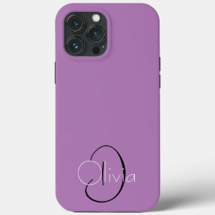 Eenvoudige aangepaste Initialen Hoesje-Mate iPhone Case-Mate iPhone Case