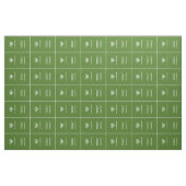Eenvoudige aangepaste kleding kledingstuk labels g stof (Fat Quarter)