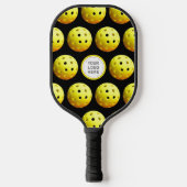 Eenvoudige aangepaste kleur van het Logo Patroon Pickleball Paddle (Voorkant)