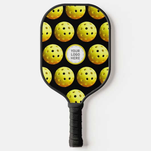 Eenvoudige aangepaste kleur van het Logo Patroon Pickleball Paddle (Voorkant)