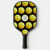 Eenvoudige aangepaste kleur van het Logo Patroon Pickleball Paddle (Achterkant)