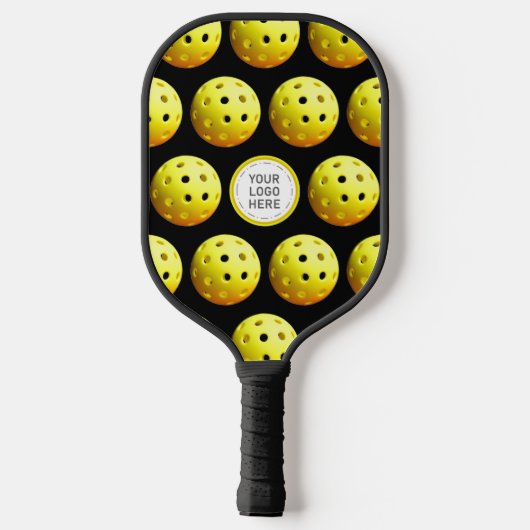 Eenvoudige aangepaste kleur van het Logo Patroon Pickleball Paddle (Achterkant)