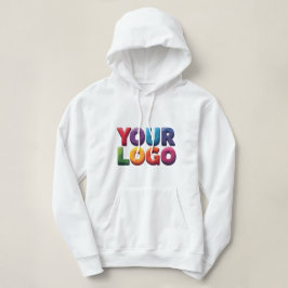 Eenvoudige Aangepaste Logo en Tekst Zakelijk Hoodie