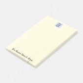 Eenvoudige Aangepaste Logo Kleine bedrijven Lichtg Post-it® Notes (Schuin)