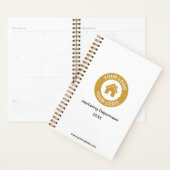 Eenvoudige aangepaste Logo voor bedrijven en tekst Planner (Display)