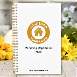 Eenvoudige aangepaste Logo voor bedrijven en tekst Planner