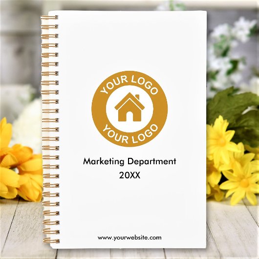 Eenvoudige aangepaste Logo voor bedrijven en tekst Planner