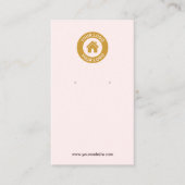 Eenvoudige, aangepaste Logo waarmee juwelen kunnen Visitekaartje (Voorkant)