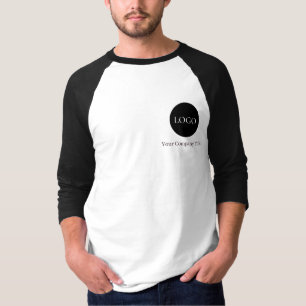 Eenvoudige Aangepaste Logo Zakelijk voor Personeel T-shirt