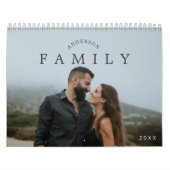 Eenvoudige Aangepaste Minimalistische Moderne Gezi Kalender (Hoes)