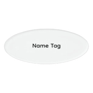 Eenvoudige Aangepaste Naamlabel Naambadge