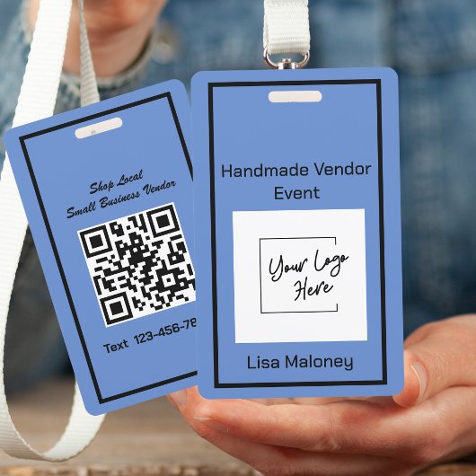 Eenvoudige Aangepaste Ontwerper Leverancier Gebeur Badge