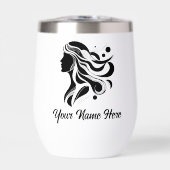 Eenvoudige Aangepaste Personaliseer Logo Waterfles (Voorkant)